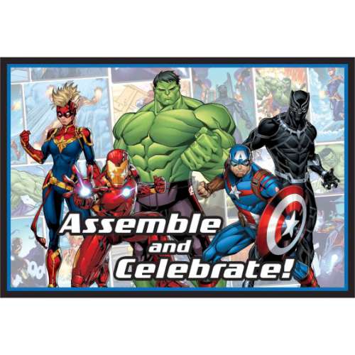 Avengers Powers Unite Invitations